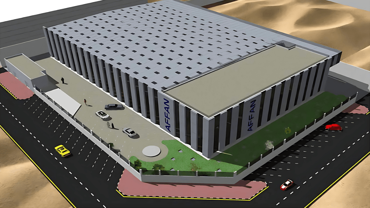 Affan Building 1 3D View