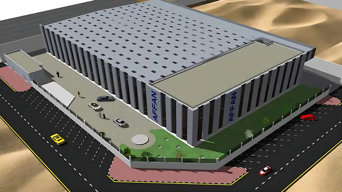 Affan Building 1 3D View